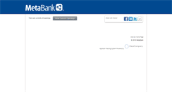 Desktop Screenshot of metabank.hrmdirect.com