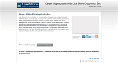 Desktop Screenshot of lakeshore.hrmdirect.com