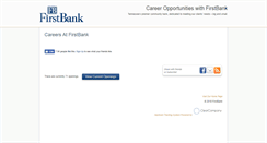 Desktop Screenshot of firstbankonline.hrmdirect.com