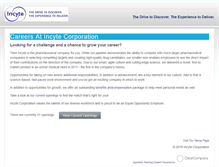 Tablet Screenshot of incyte.hrmdirect.com